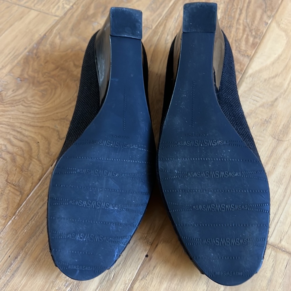 Stuart Weitzman, Size 8.5, Picasa Wedge, Only Wor… - image 2